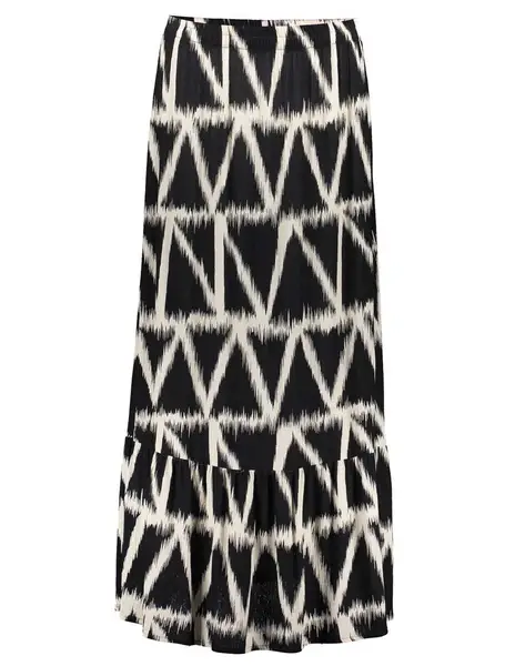 Geisha plisse rok zwart online