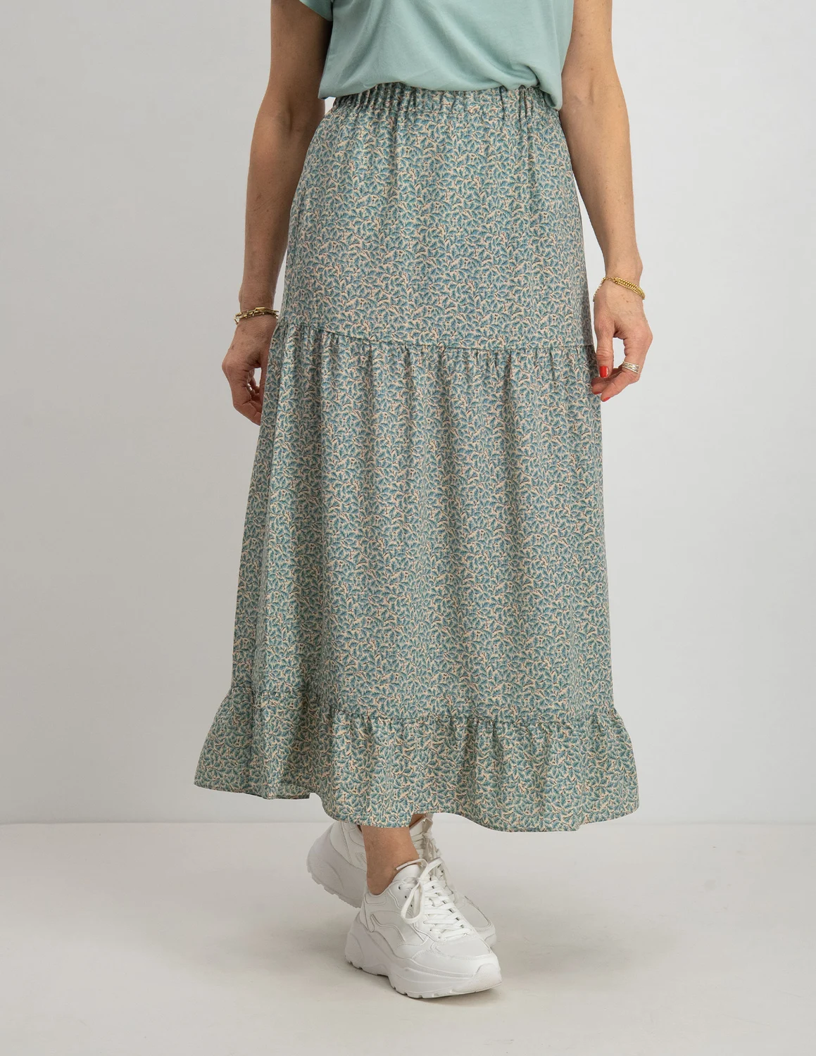 Geisha Skirt small 26020-14 licht groen bij The Stone