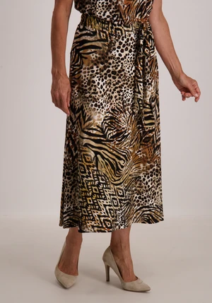 Geisha Skirt long jersey AOP 56350-60 JILL