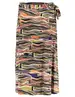 Geisha Skirt long with strap AOP 36101-60 JILL