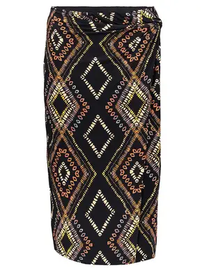 Geisha Skirt with knot 36100-60 LINN