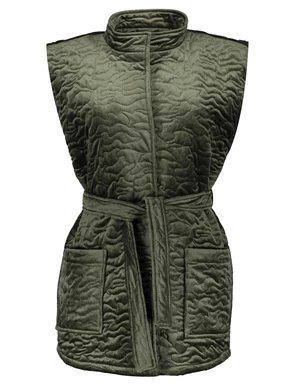 Geisha Sleeveless jacket velvet 25545-26