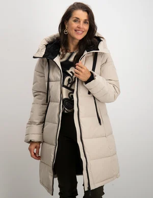 Geisha Square padded coat 28557-12