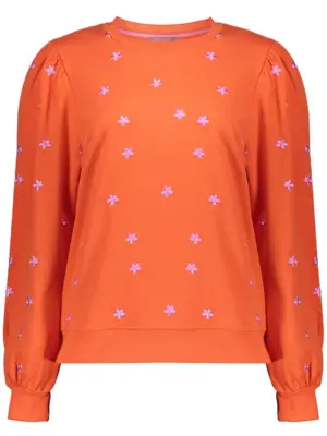 Geisha Sweater embroiderd flowers 52081-21