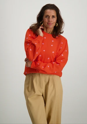 Geisha Sweater embroiderd flowers 52081-21