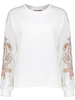 Geisha Sweater embroiderd sleeves 52140-24