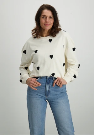 Geisha Sweater hearts terry 52084-21