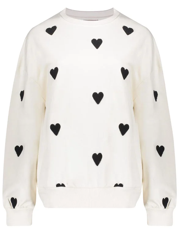 Geisha Sweater hearts terry 52084-21