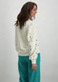 Geisha Sweater with embroided flowers 42090-21