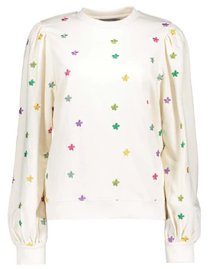 Geisha Sweater with embroided flowers 42090-21