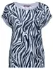 Geisha T-shirt AOP fancy rib 32403-60 SARAH