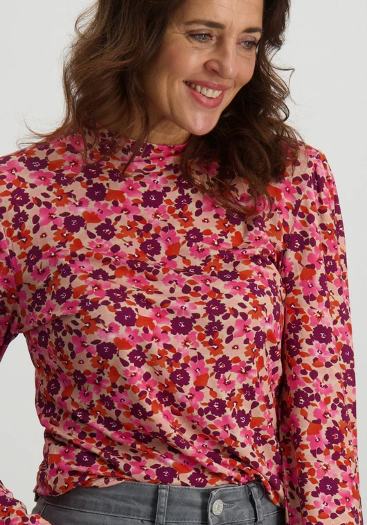 Geisha T-shirt AOP flowers 42902-40