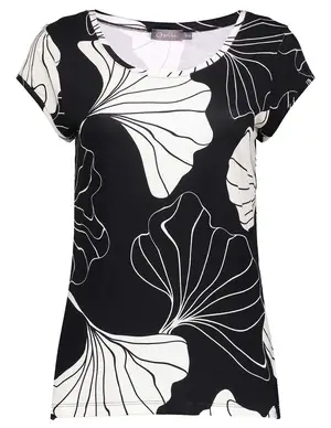 Geisha T-shirt AOP s/s 32402-60 KATE