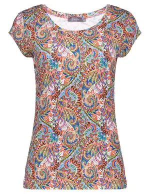 Geisha T-shirt AOP s/s 32402-60 KATE