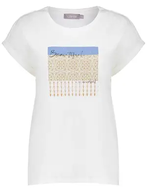 Geisha T-shirt 'beautiful' 32325-46