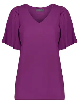 Geisha T-shirt butterfly sleeves 32350-21