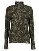 Geisha T-shirt col AOP L/S 22526-60