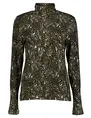 Geisha T-shirt col AOP L/S 22526-60
