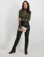 Geisha T-shirt col AOP L/S 22526-60