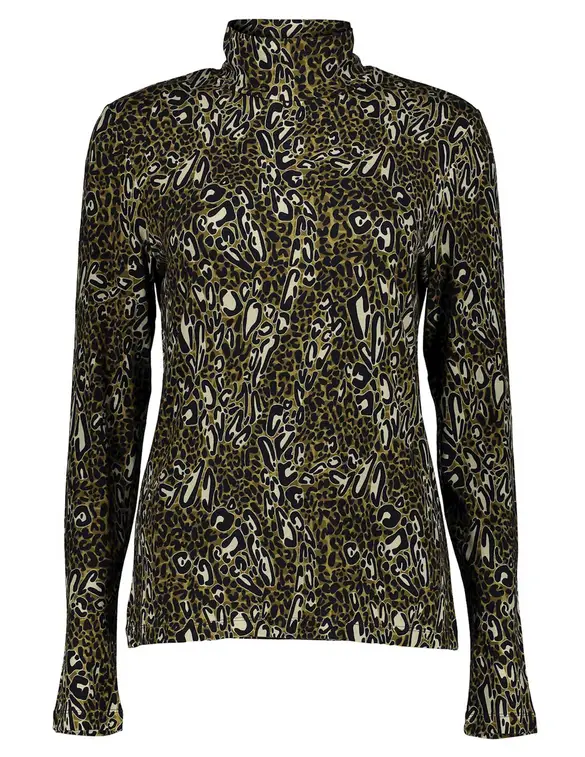 Geisha T-shirt col AOP L/S 22526-60
