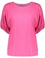 Geisha T-shirt elastic cuffs 52415-41