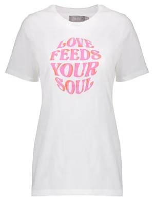 Geisha T-shirt heart letters 32134-24