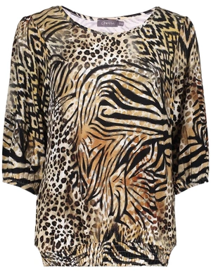Geisha T-shirt smock jersey AOP 52449-60 ELLA