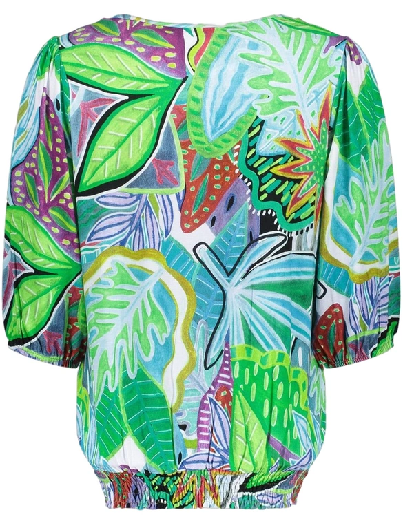 Geisha T-shirt smock jersey AOP 52449-60 ELLA