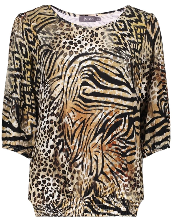 Geisha T-shirt smock jersey AOP 52449-60 ELLA
