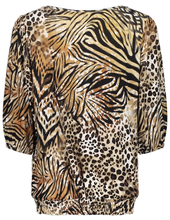 Geisha T-shirt smock jersey AOP 52449-60 ELLA