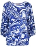 Geisha T-shirt smock jersey AOP 52449-60 ELLA