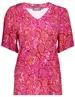 Geisha T-shirt V neck AOP 32025-60 JAZZ