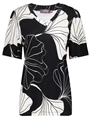 Geisha T-shirt V-neck AOP 32401-60 JAZZ