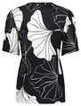 Geisha T-shirt V-neck AOP 32401-60 JAZZ