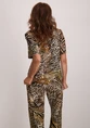 Geisha T-shirt v-neck jersey AOP 52445-60 JAZZ