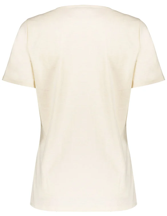 Geisha T-shirt with fancy knitted tape 32081-47