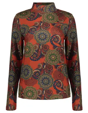 Geisha Top circles 32872-26