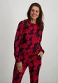 Geisha Top jacquard flowers 43890-70
