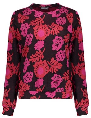 Geisha Top jacquard flowers 43890-70