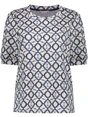 Geisha Top jaqcuard s/sl 53160-70