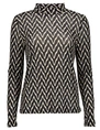 Geisha Top turtle zigzag mesh 22830-14