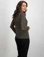 Geisha Top turtle zigzag mesh 22830-14
