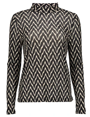 Geisha Top turtle zigzag mesh 22830-14