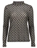 Geisha Top turtle zigzag mesh 22830-14