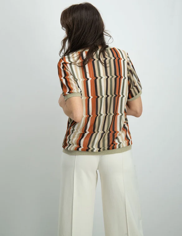 Geisha Top zigzag 33060-60