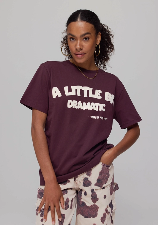 Harper & Yve DRAMATIC T-SHIRT AW25Y309