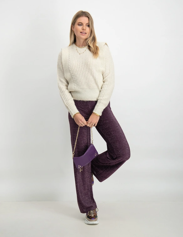 Harper & Yve GLITTER BROEK FW23P108