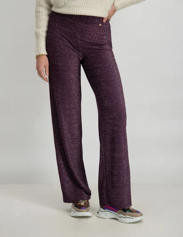 Harper & Yve GLITTER BROEK FW23P108