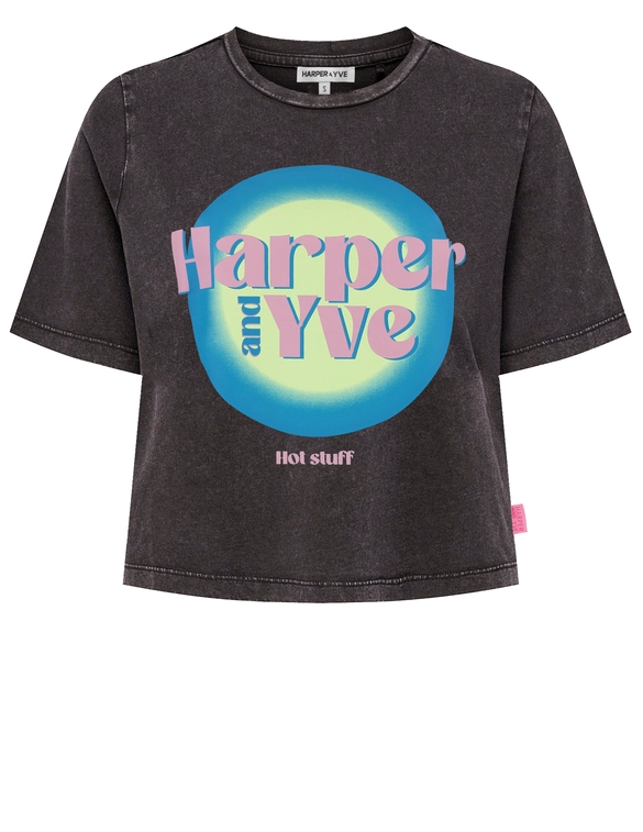 Harper & Yve HOTSTUFF T-SHRIT CROPPED SS25Y305