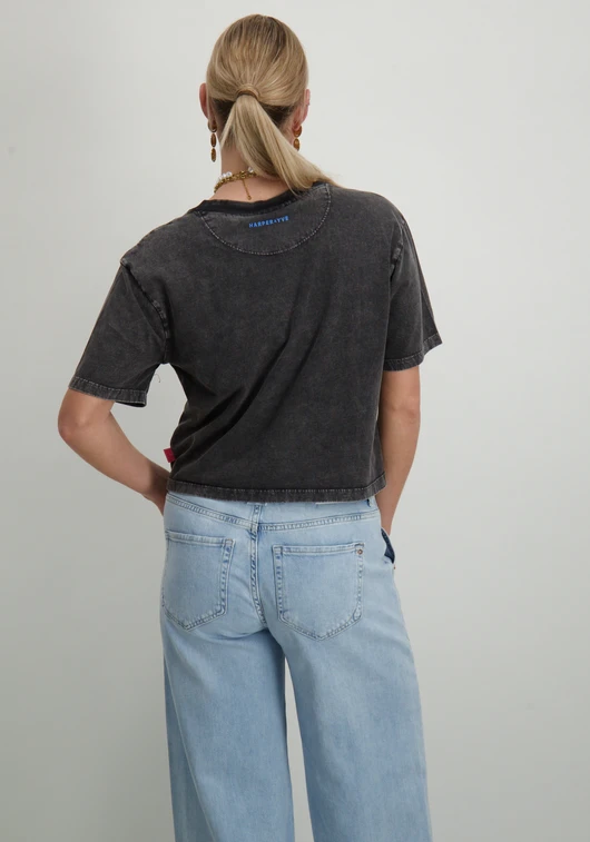Harper & Yve HOTSTUFF T-SHRIT CROPPED SS25Y305
